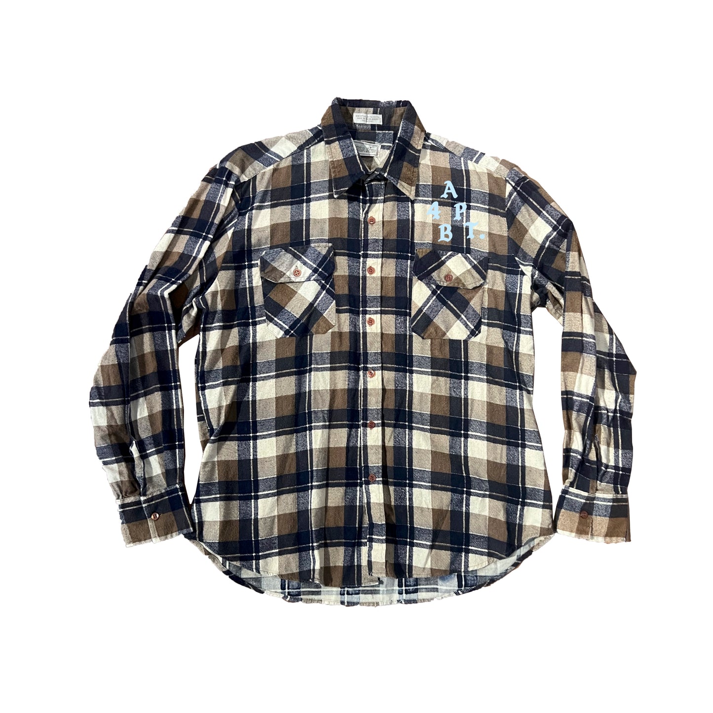 (re)Purposed by 4B Navy + Coffee Flannel