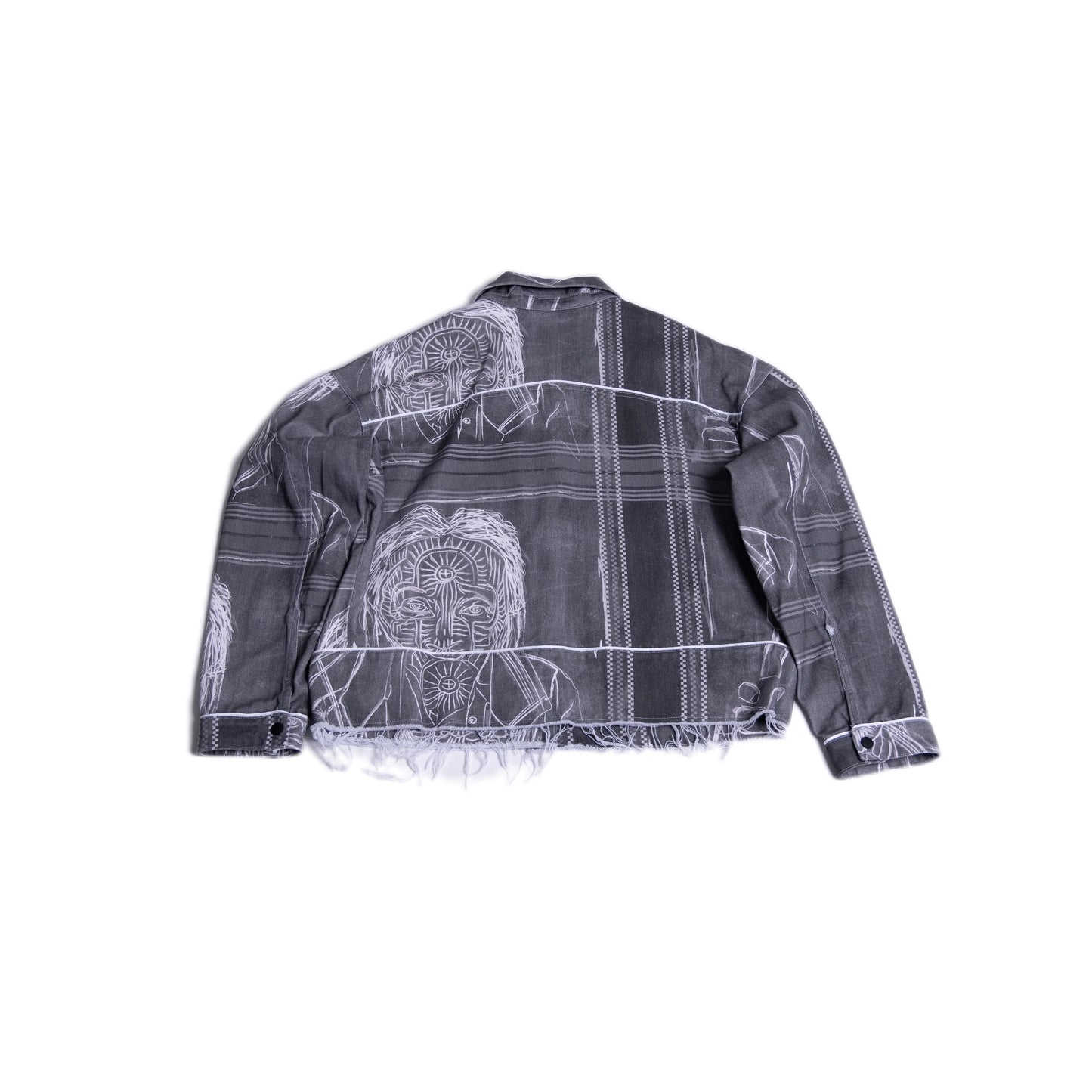 SILPA Unisex Khalo Cheka Denim Jacket