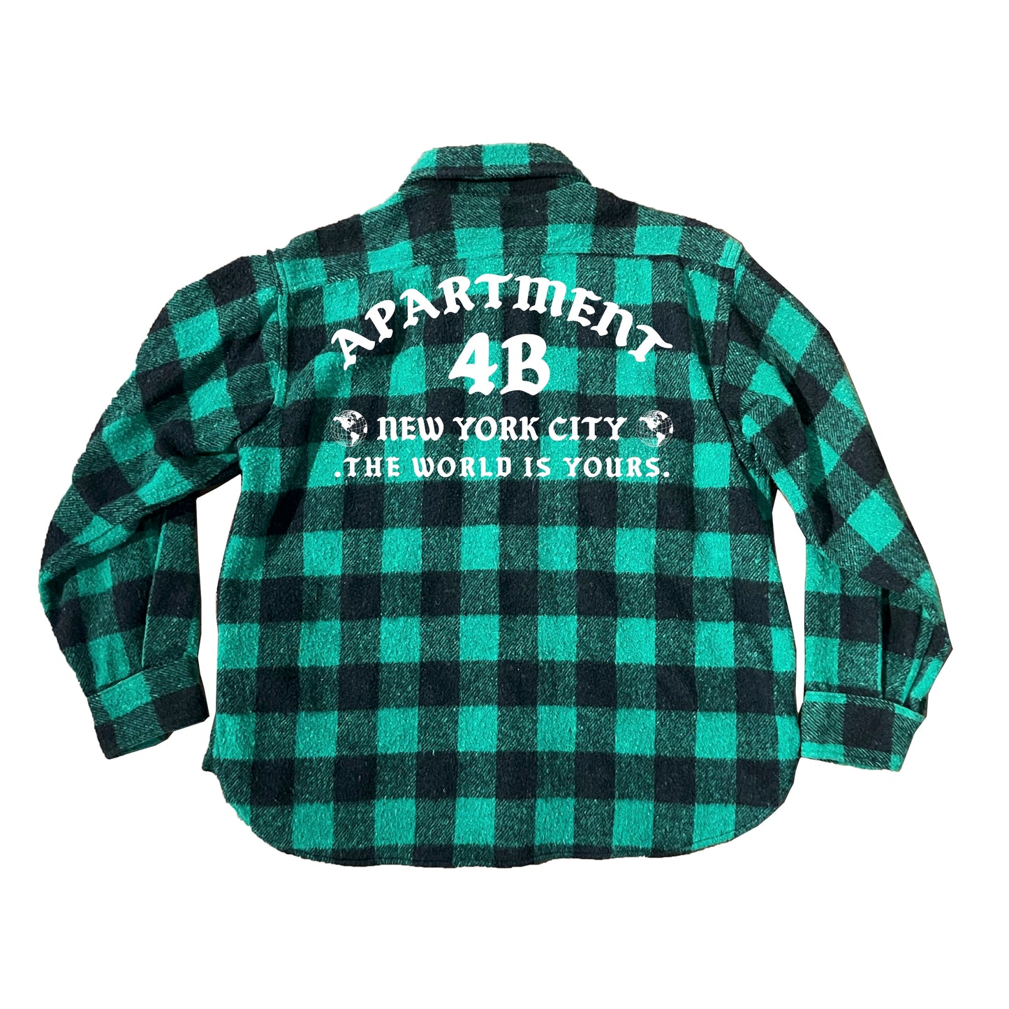 (re)Purposed by 4B Mint Flannel