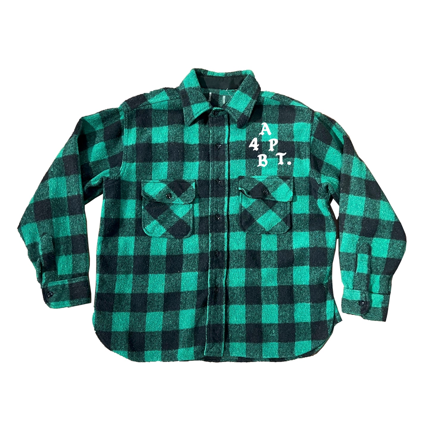 (re)Purposed by 4B Mint Flannel
