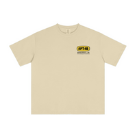 235GSM Men's Low-Shrink Cool-Touch Cotton T-Shirt Light yellow