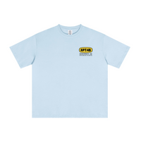 235GSM Men's Low-Shrink Cool-Touch Cotton T-Shirt Light blue