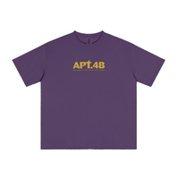 235GSM Men's Low-Shrink Cool-Touch Cotton T-Shirt Purple