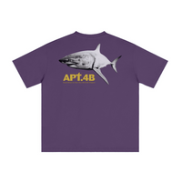235GSM Men's Low-Shrink Cool-Touch Cotton T-Shirt Purple