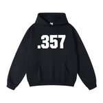 445GSM Unisex Fall&Winter Loopback Hoodie Black