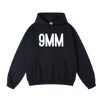 445GSM Unisex Fall&Winter Loopback Hoodie Black