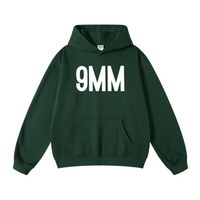 445GSM Unisex Fall&Winter Loopback Hoodie Dark Green