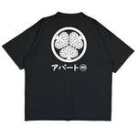 Black tee with 'Shogun' graphic print. A fusion of Japanese heritage storytelling and gritty New York street style.